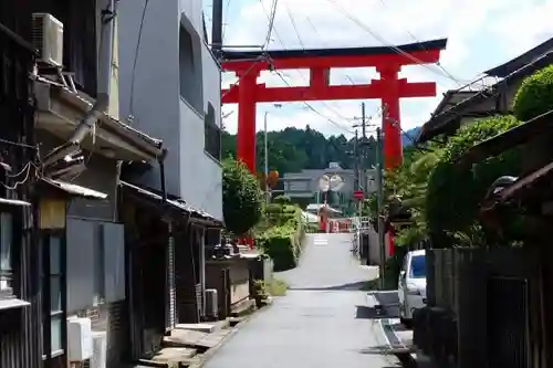 宇太水分神社の鳥居