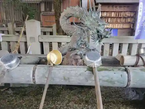 高知八幡宮の手水舎