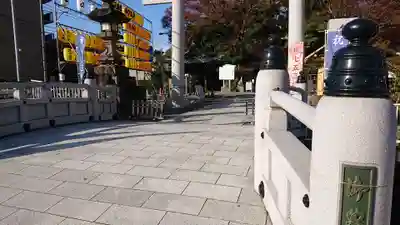 白旗神社の周辺