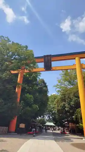 川越氷川神社の鳥居