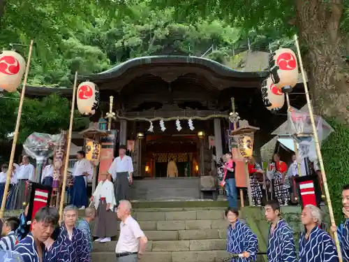 阿治古神社の本殿・本堂