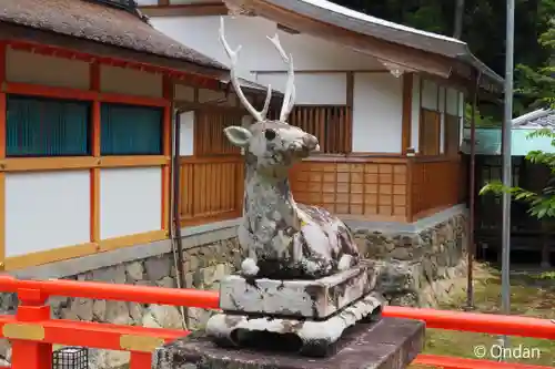 大原野神社の像