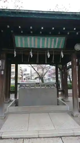 荏原神社の手水舎