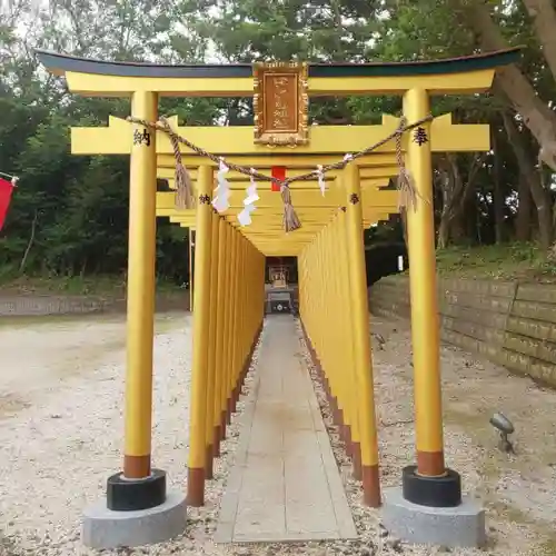 掘出神社の鳥居