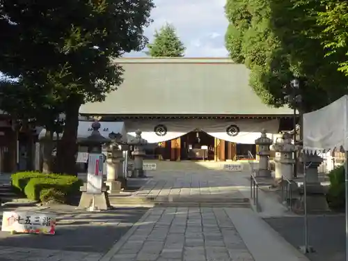 松陰神社の本殿・本堂
