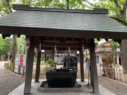新琴似神社の手水舎