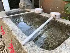 横浜御嶽神社の手水