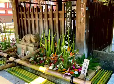 北野天満宮の手水舎