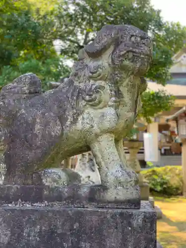 伏木神社の狛犬