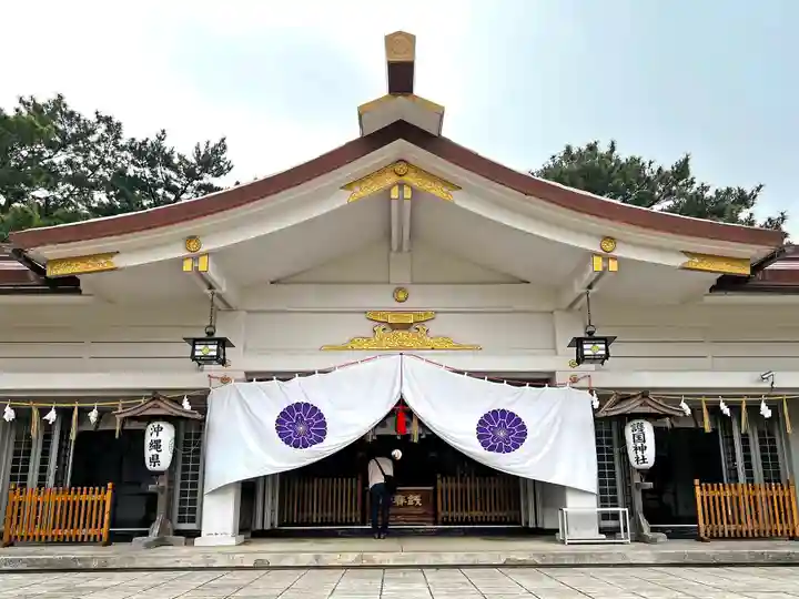 沖縄県護国神社の本殿・本堂
