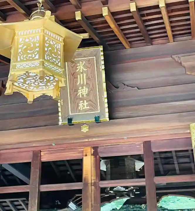 渋谷氷川神社の本殿・本堂