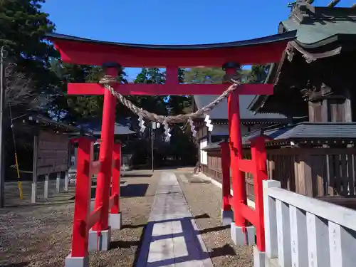 結城諏訪神社の鳥居