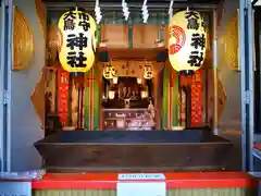 市守大鳥神社の本殿