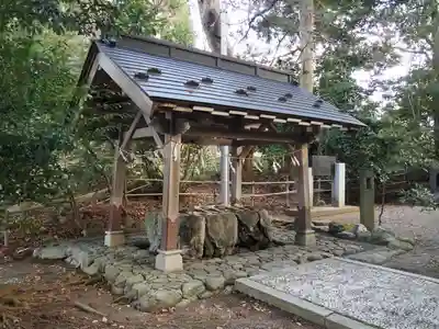 天津神社の手水舎