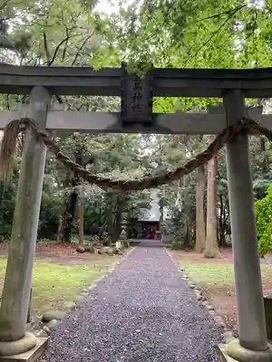 生品神社の鳥居