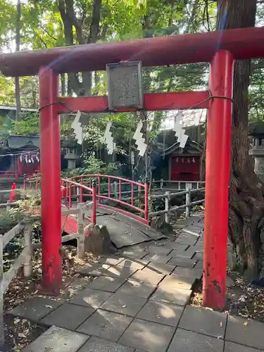 白石神社の鳥居
