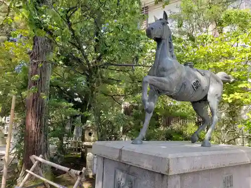 菟橋神社の狛犬