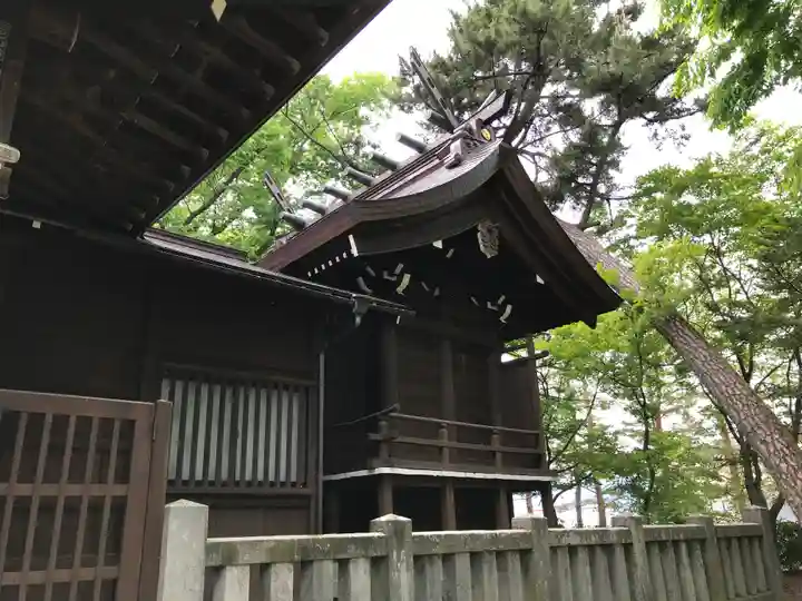 川中島古戦場八幡社の本殿・本堂