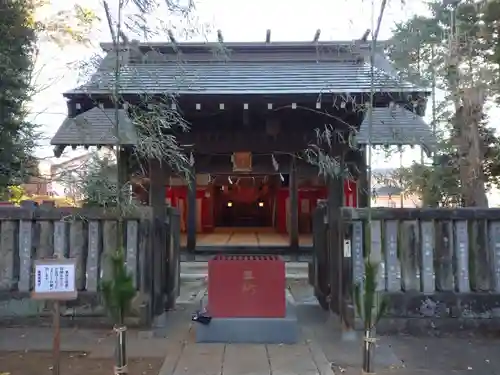 神明社の本殿・本堂