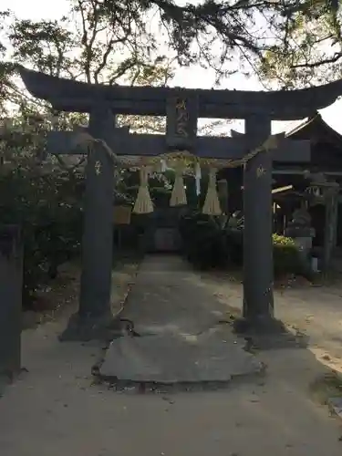 唐津神社の鳥居