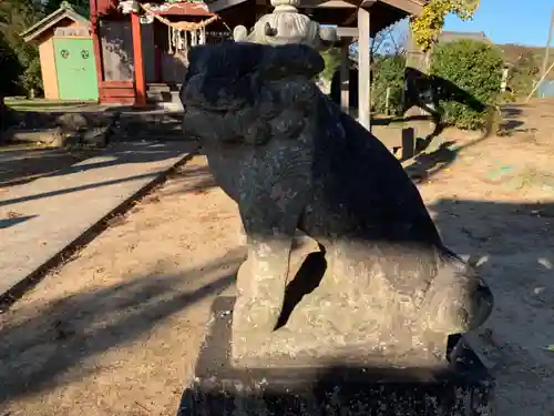 八幡神社の狛犬