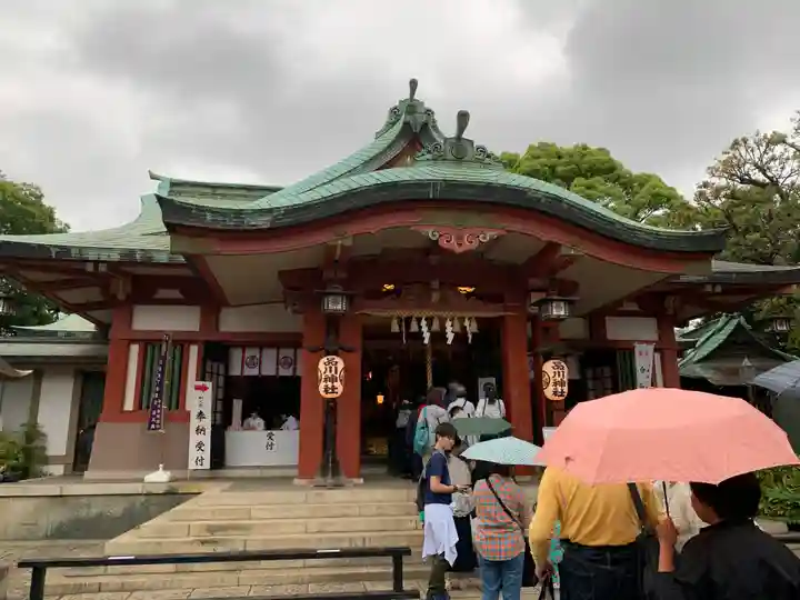 品川神社の本殿・本堂