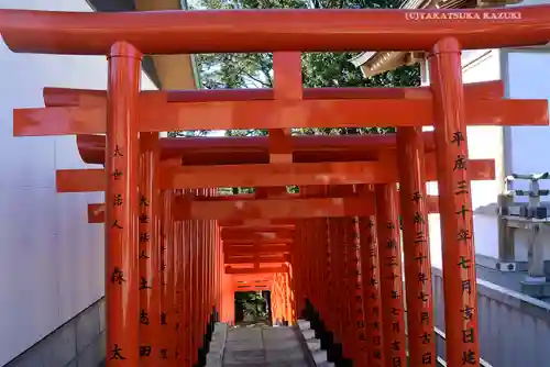 神鳥前川神社の鳥居