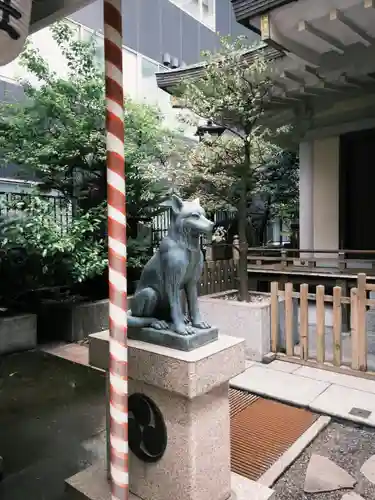 宮益御嶽神社の狛犬