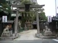 海老江八坂神社の鳥居