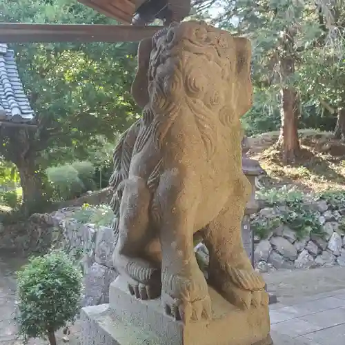 手力雄神社の狛犬