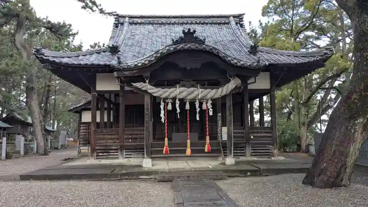 五色濱神社の本殿・本堂