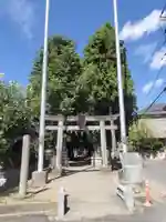 青渭神社の鳥居