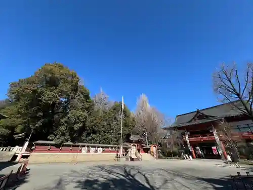 秩父神社の庭園