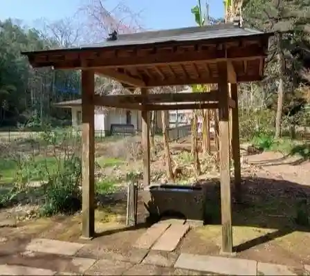 葦不合神社の手水舎