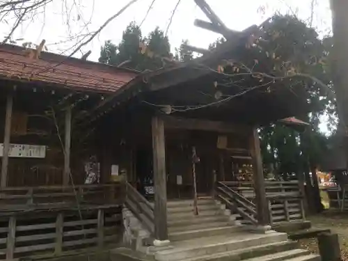 横手神明社の本殿・本堂