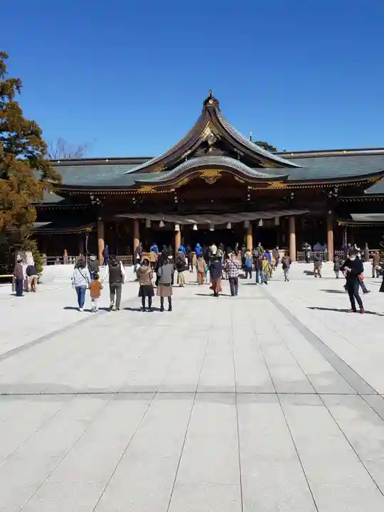 寒川神社の本殿・本堂