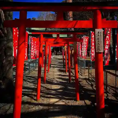 門田稲荷神社の鳥居