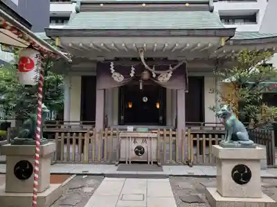 宮益御嶽神社の本殿・本堂