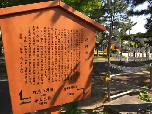 胡録神社の歴史