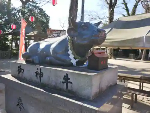 大生郷天満宮の像