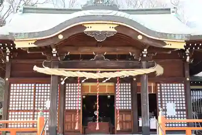 白幡八幡大神の本殿・本堂