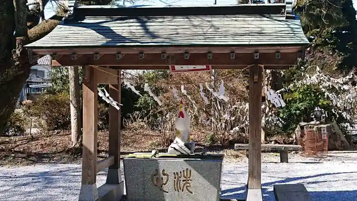 鷲宮神社の手水舎