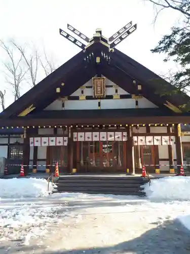 新琴似神社の本殿