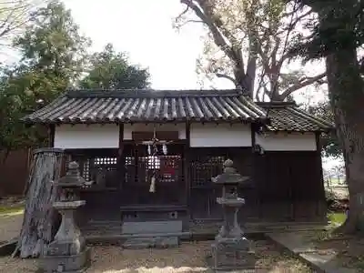 鏡作伊多神社の本殿