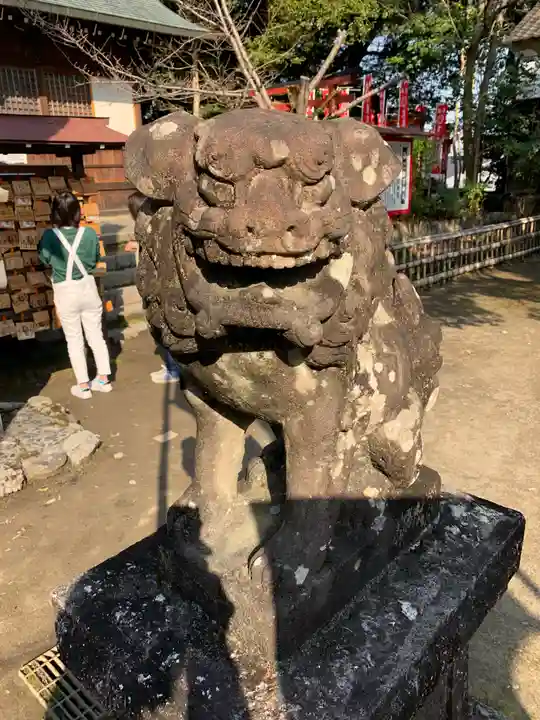 御首神社の狛犬