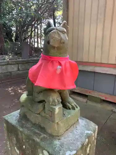 稲生神社の狛犬