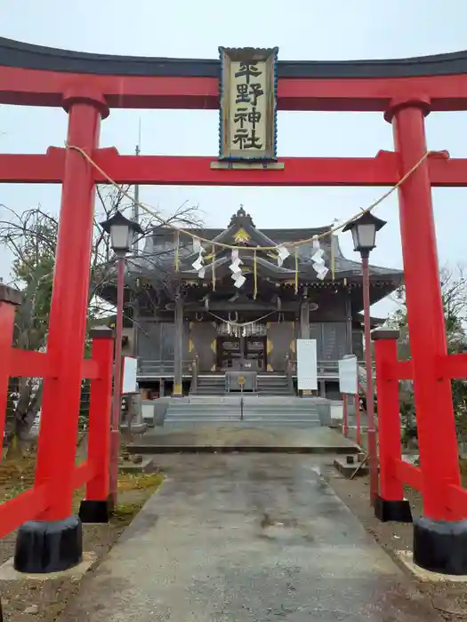 平野神社の鳥居