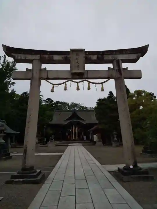 總社大神宮の鳥居