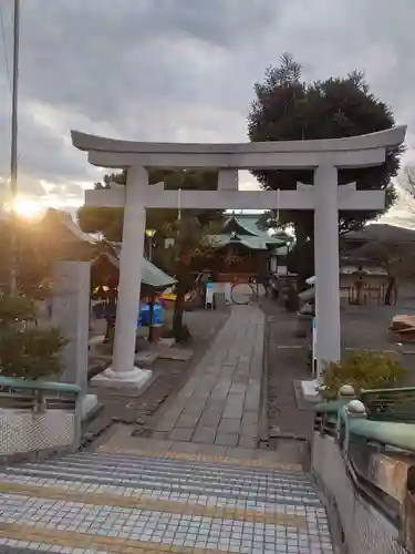 町田天満宮の鳥居