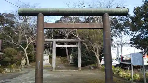 伊弉子神社の鳥居